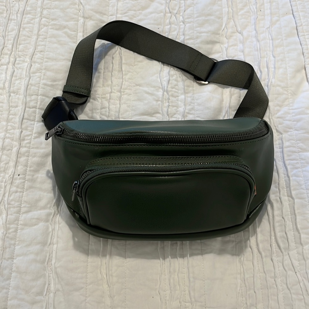 Kibou Green Diaper Fanny Pack
